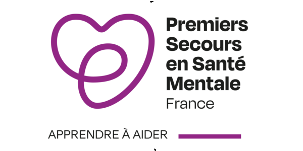 Logo PSSM France – formation aux premiers secours en santé mentale et prévention des troubles psychiques